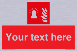 Custom Fire: Fire alarm flashing light